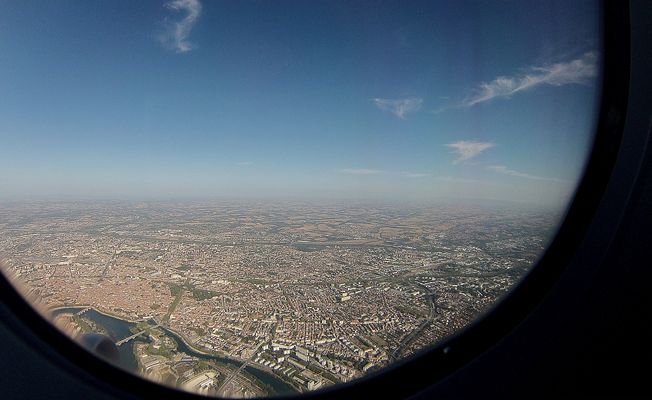 Toulouse vue du ciel
