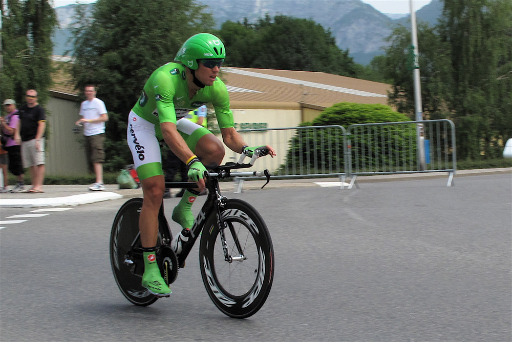 Tour 2009 Annecy das grüne Trikot