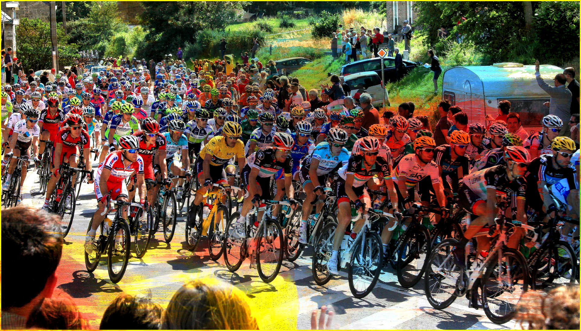 Tour de France 2012 - 1ère étape Liège-Seraing à Hody-Anthisnes