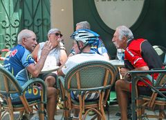 Tour de France im Cafe