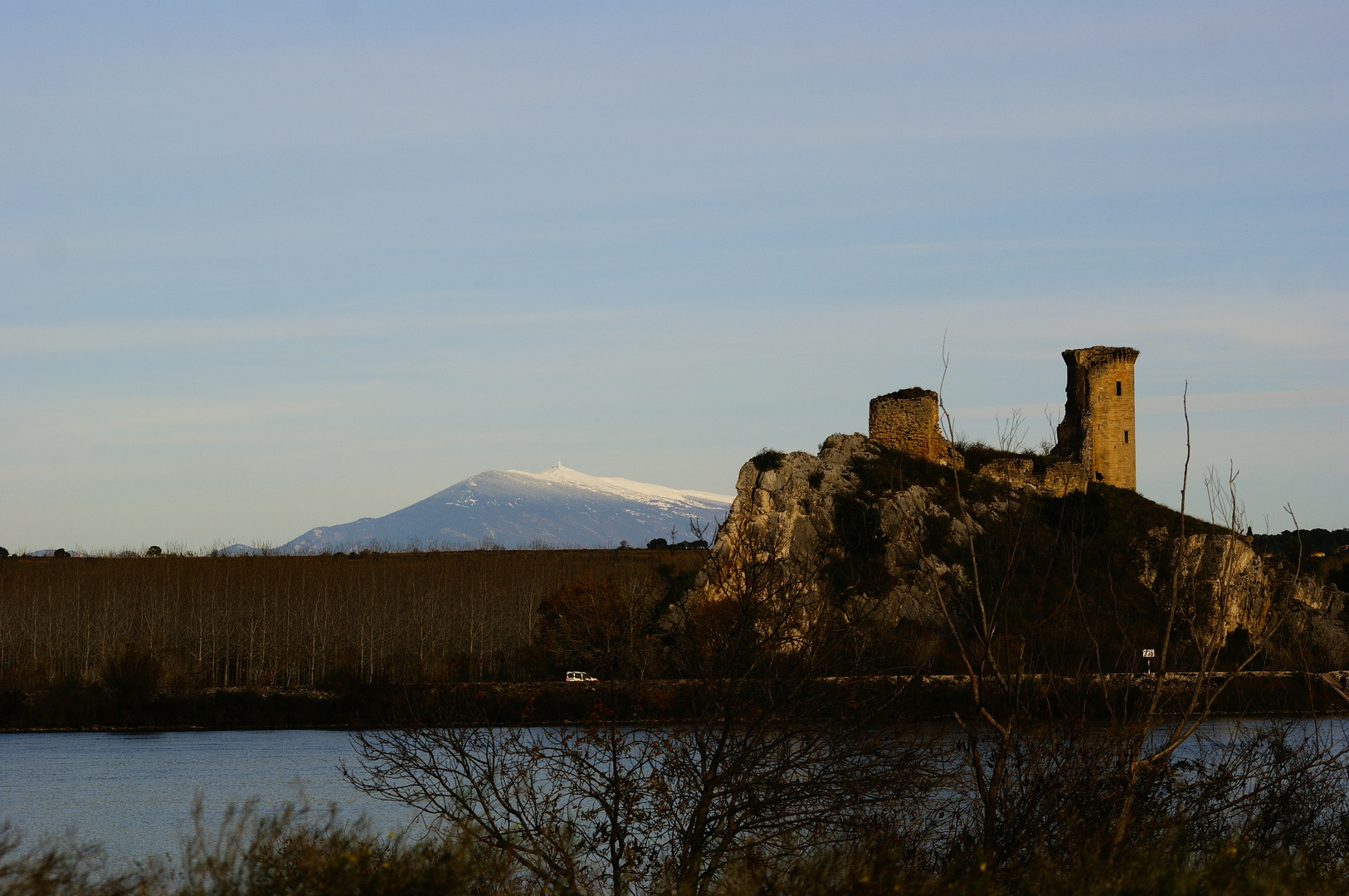 Tour de guet sur le Rhone