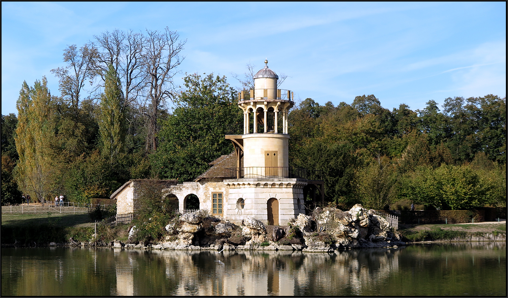 Tour de Malborough Hameau de la Reine Versailles Foto & Bild
