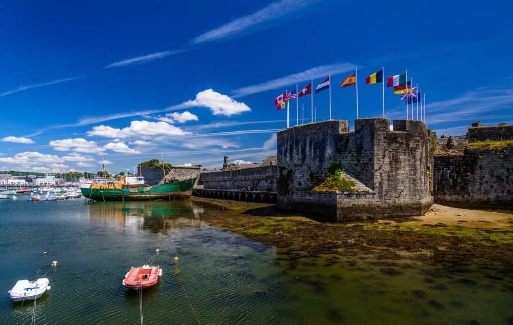 Tour du Major, Ville Close, Concarneau, Bretagne, France