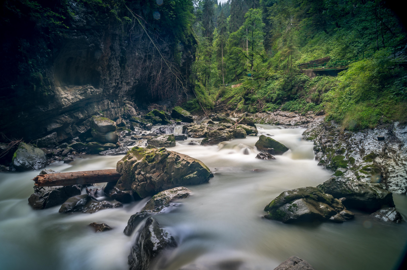 Tour durch die Breitachklamm