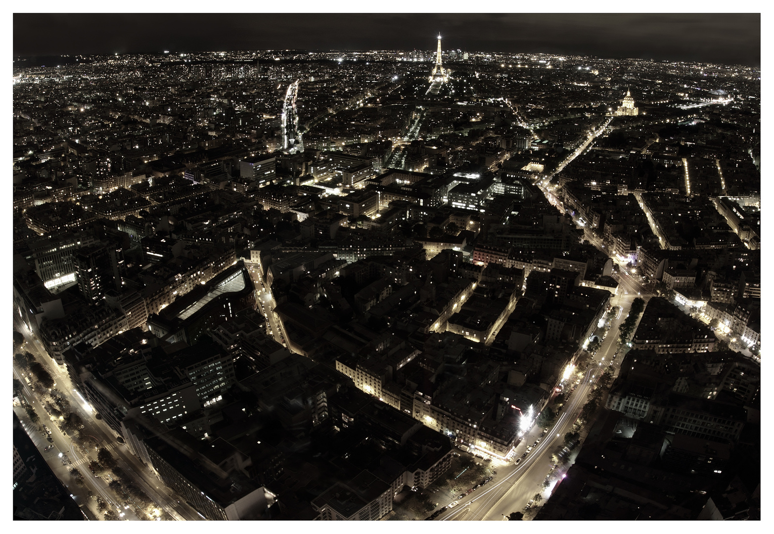 Tour Eifel from Tour Montparnasse