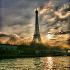 Tour Eiffel al tramonto