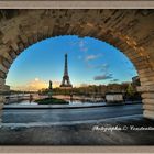 Tour Eiffel depuis le Pont de Bir-Hakeim