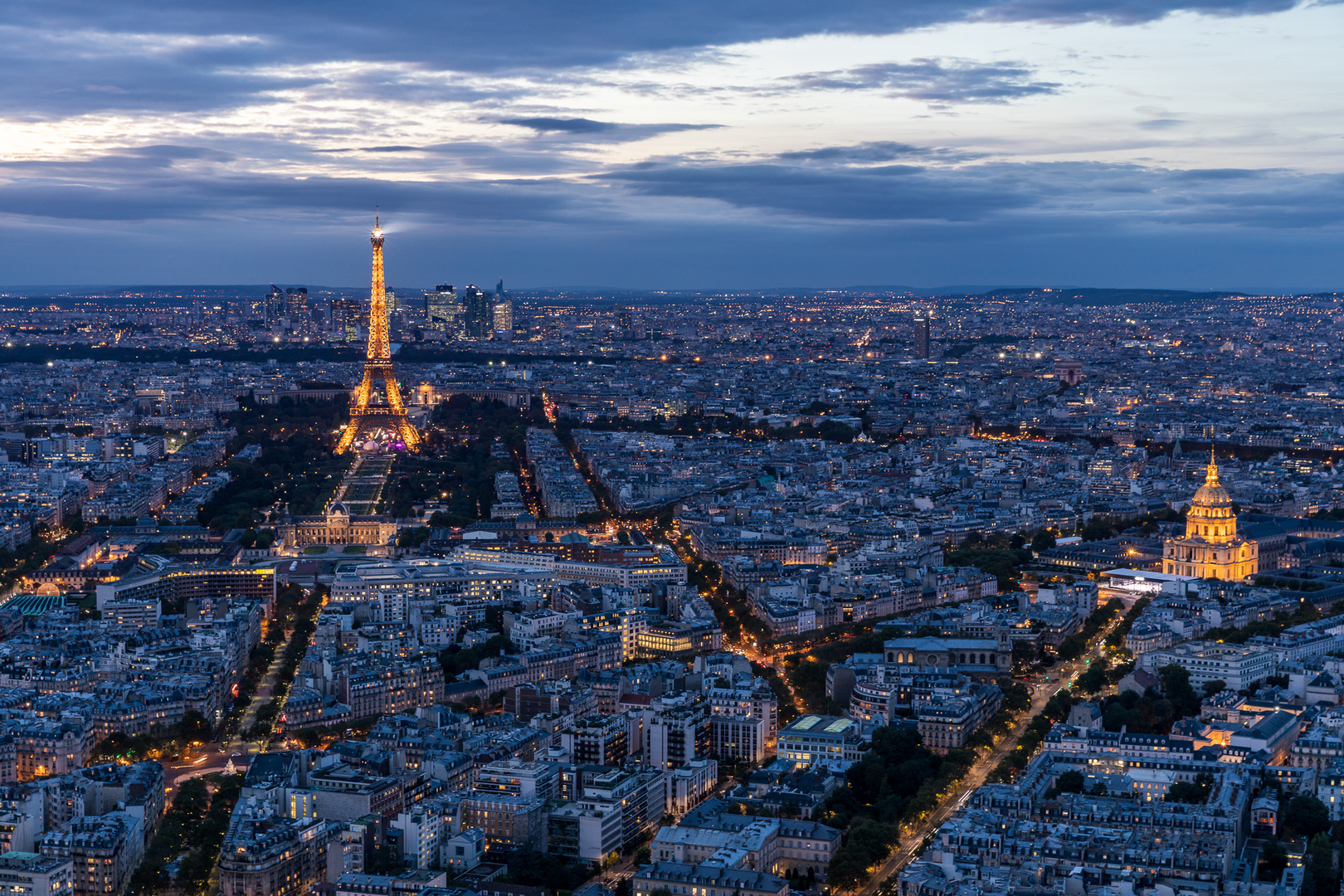 Tour Eiffel, Dôme des Invalides