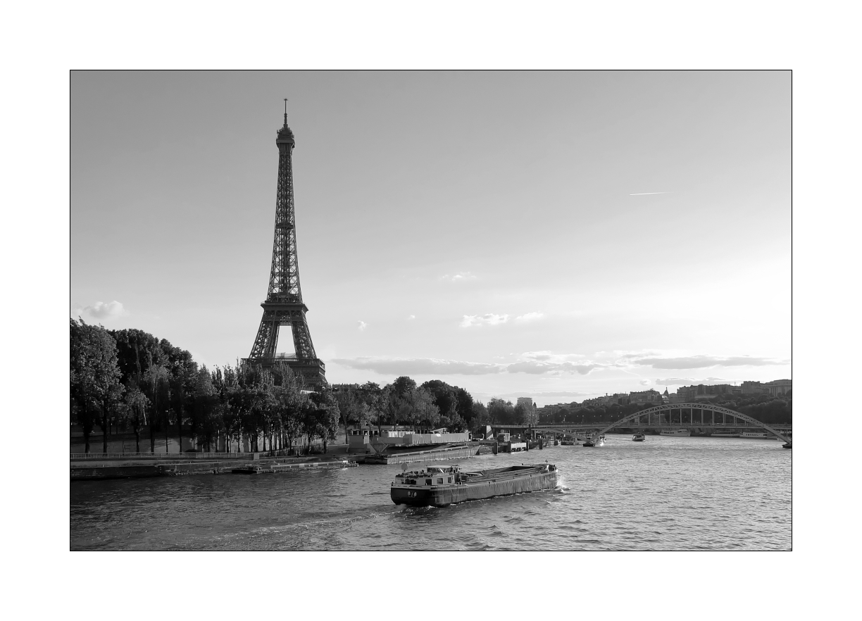 Tour Eiffel m. Seine