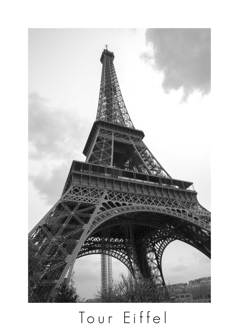 Tour Eiffel s/w