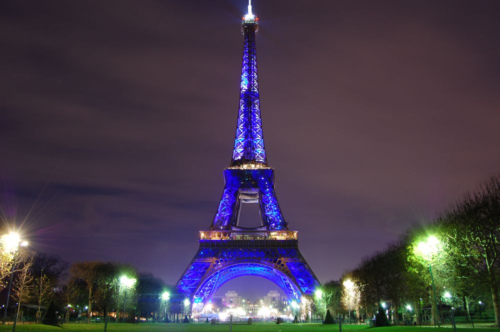 distance champ de mars tour eiffel