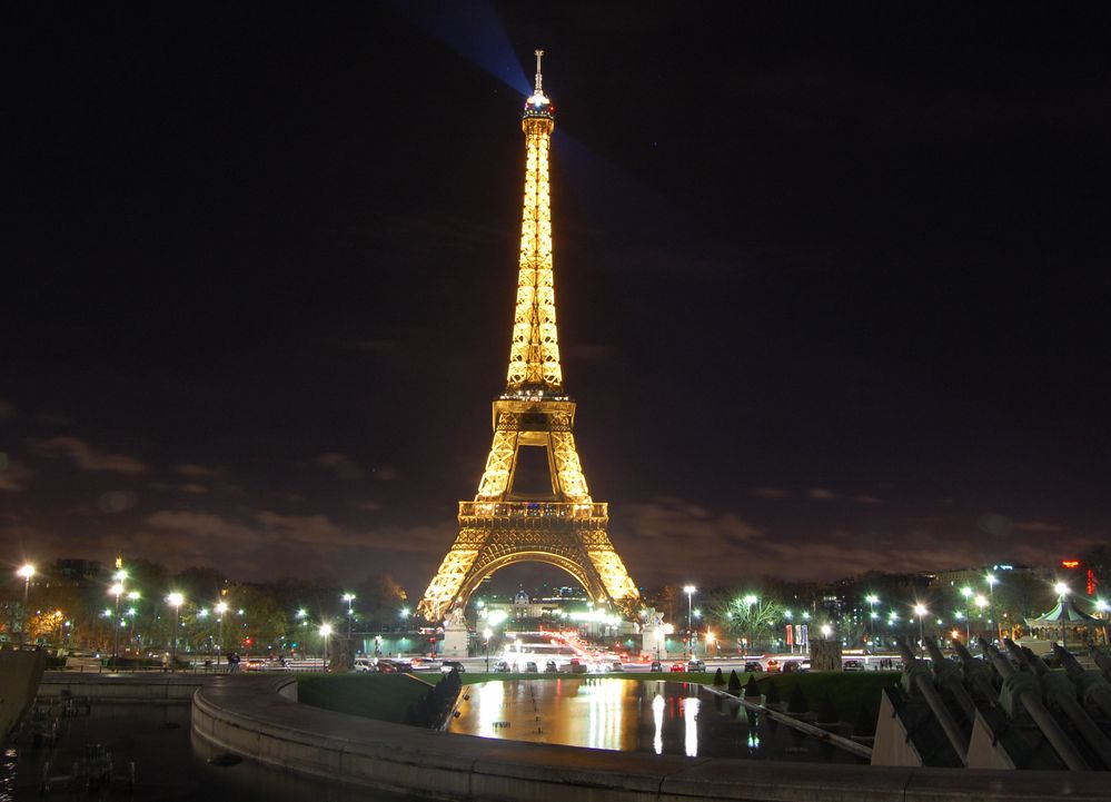 Tour Eiffel vue du Trocadero