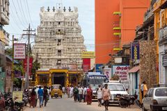 Tour-entrée ouest du temple de Rameshwaram