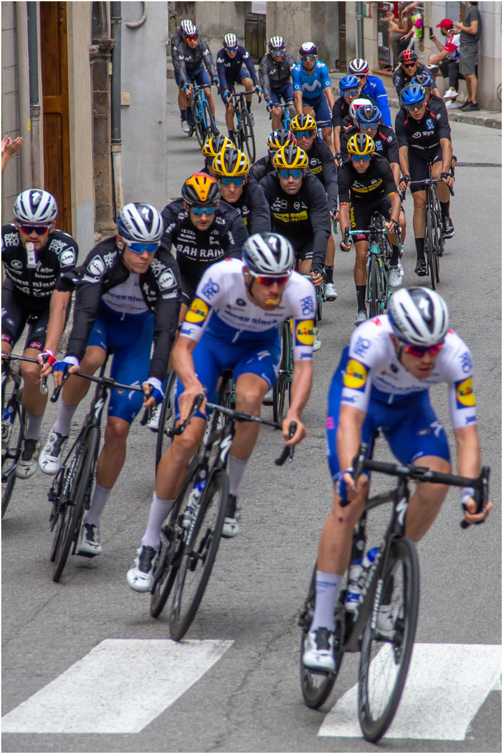 Tourdeuf 2020  : le peloton 