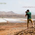 Tourism Photography of salt mine in Cape Verde