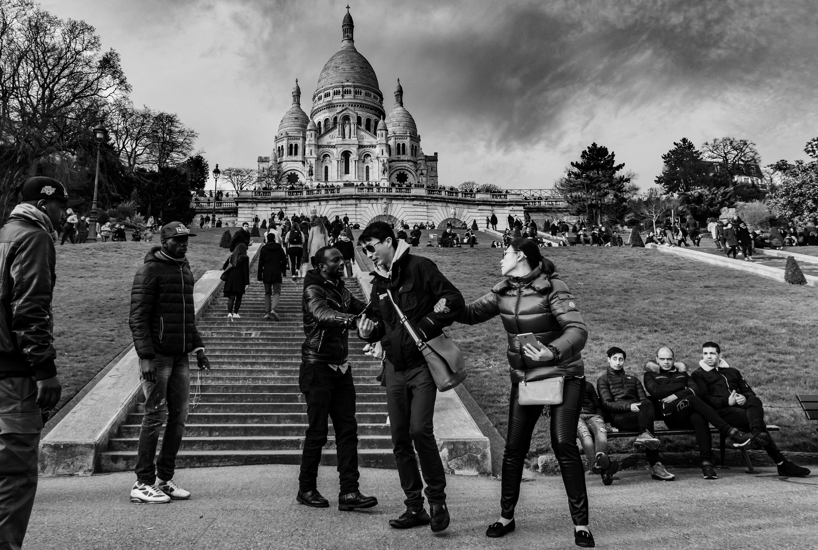 Tourisme au sacré coeur .