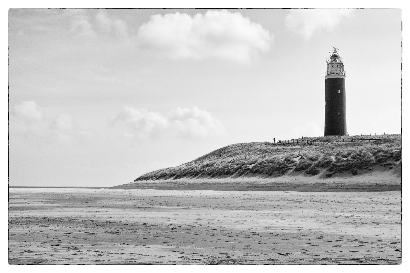 Tourist auf Texel