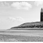 Tourist auf Texel