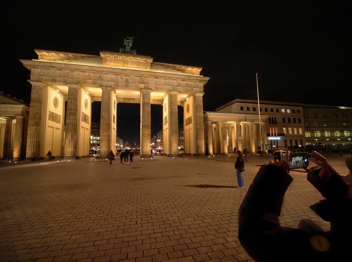 Tourist in der Hauptstadt