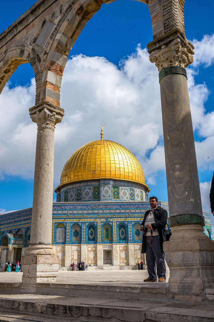 Tourist in Jerusalem