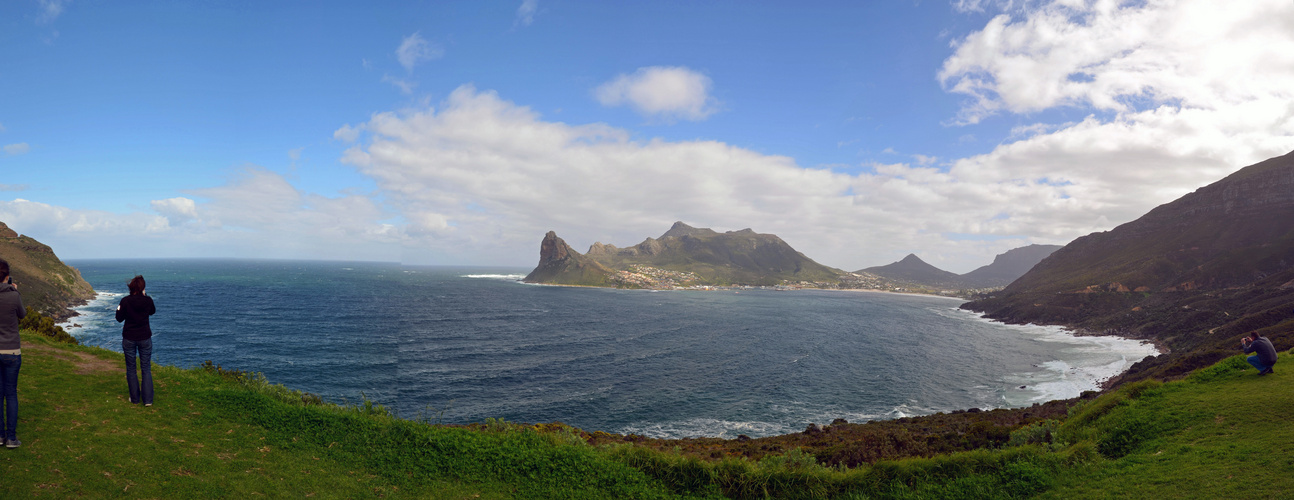 Touristen am Chapman´s Peak Drive