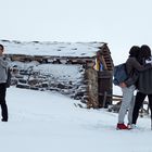 Touristen im Hochgebirge 2