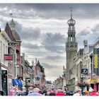 Touristen in Alkmaar