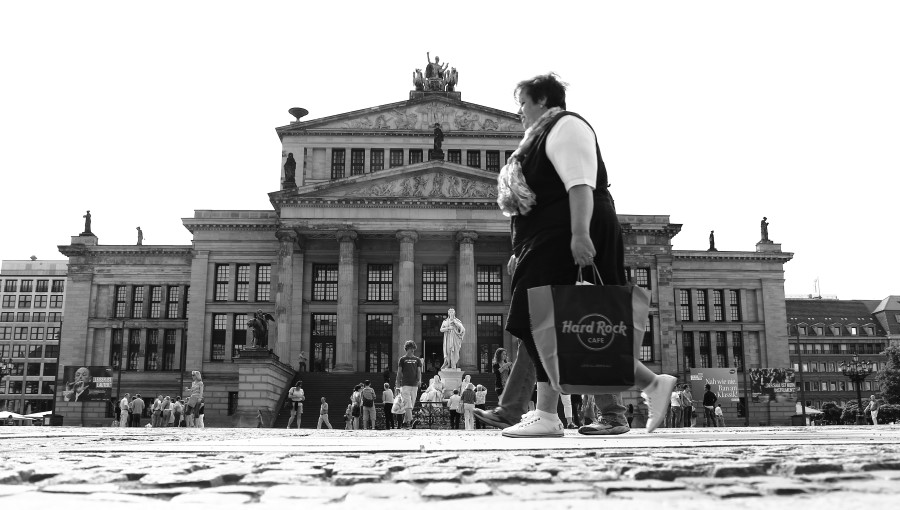 Touristen in Berlin