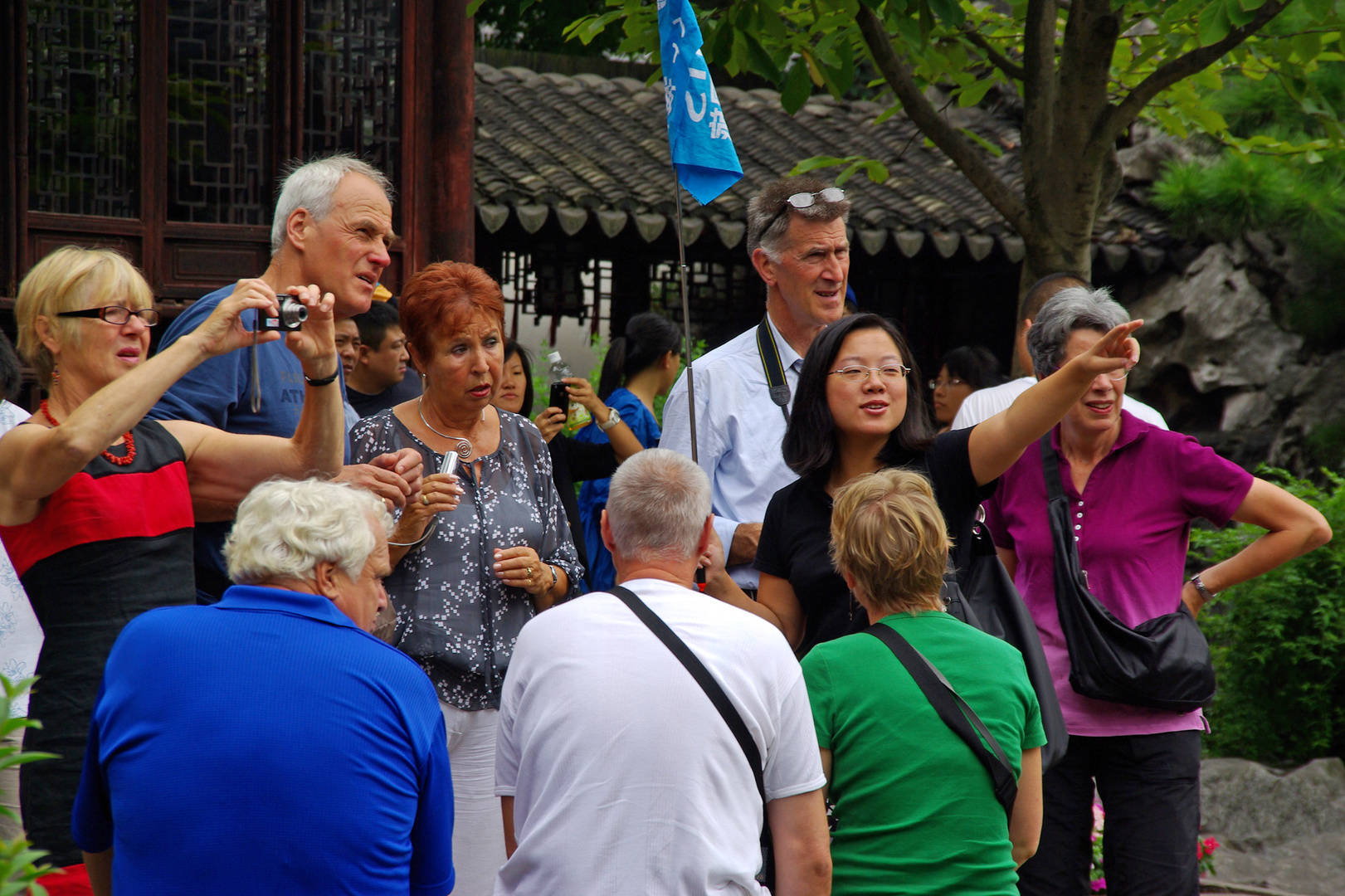 Touristen in China