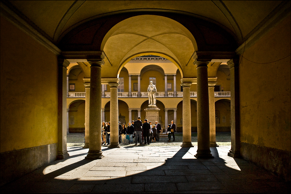 Touristen in Florenz