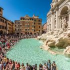 Touristen-Mekka Trevi-Brunnen