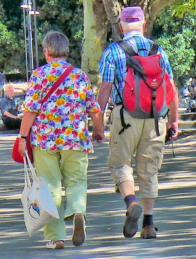 Touristen Paar in Köln