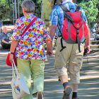 Touristen Paar in Köln