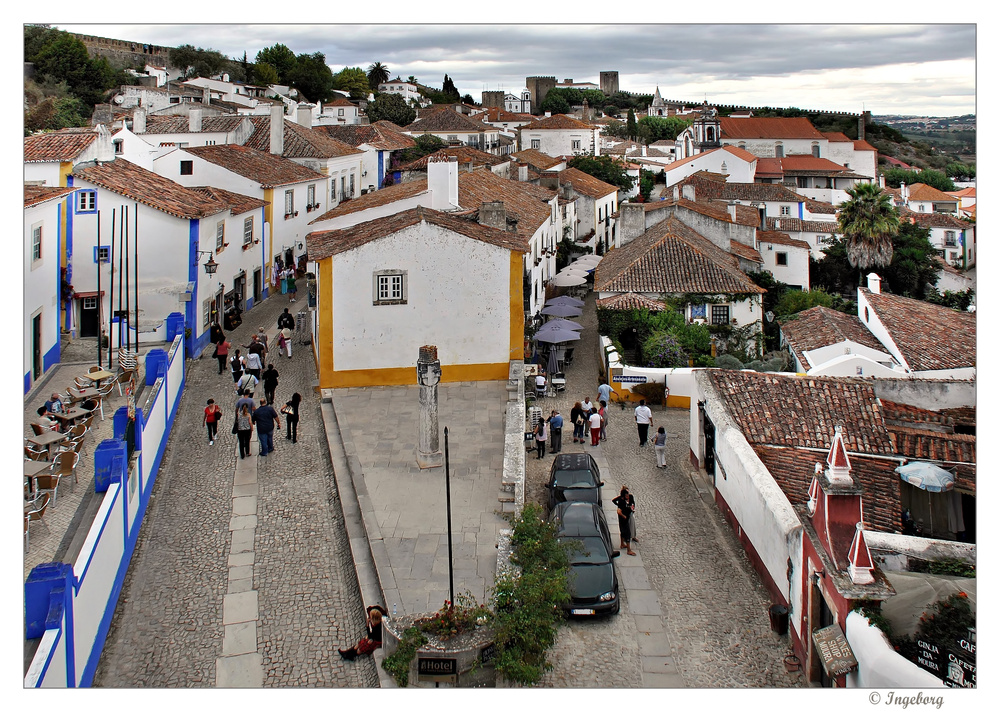 Touristen und Portugiesen