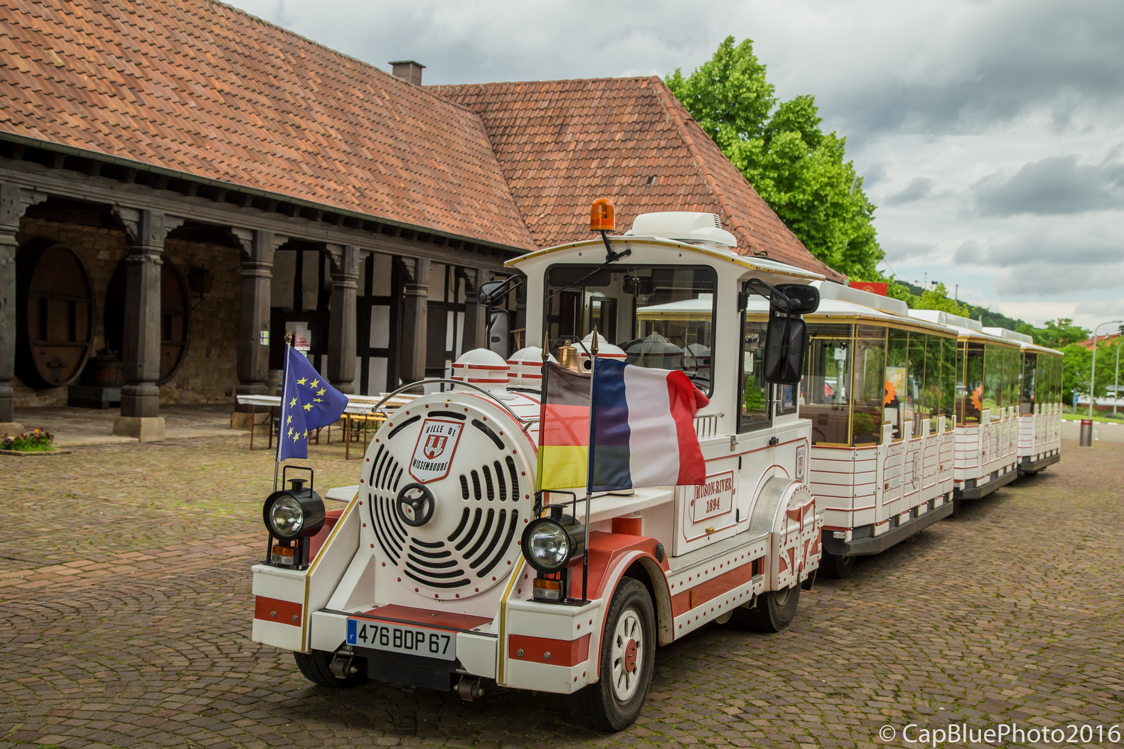 Touristenbahn zwischen Schweigen und Wissembourg