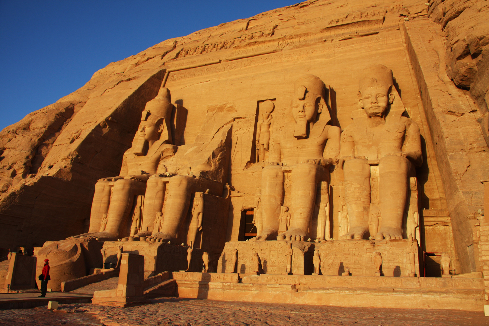 Touristenmassen in Abu Simbel