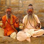 Touristensadhus in Jaisalmer