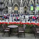 Touristensaison am Kölner Dom