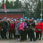 Touristgroup in Lama temple