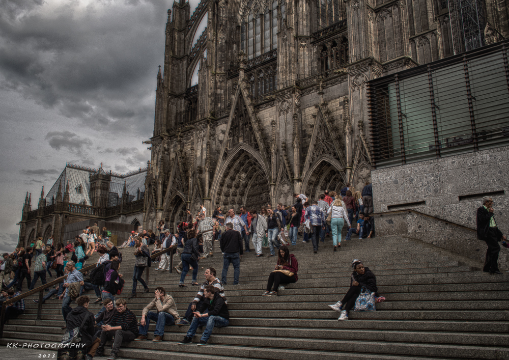 Touristische Betriebsamkeit