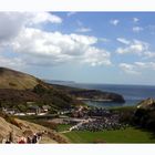 Tourists at Lulworth