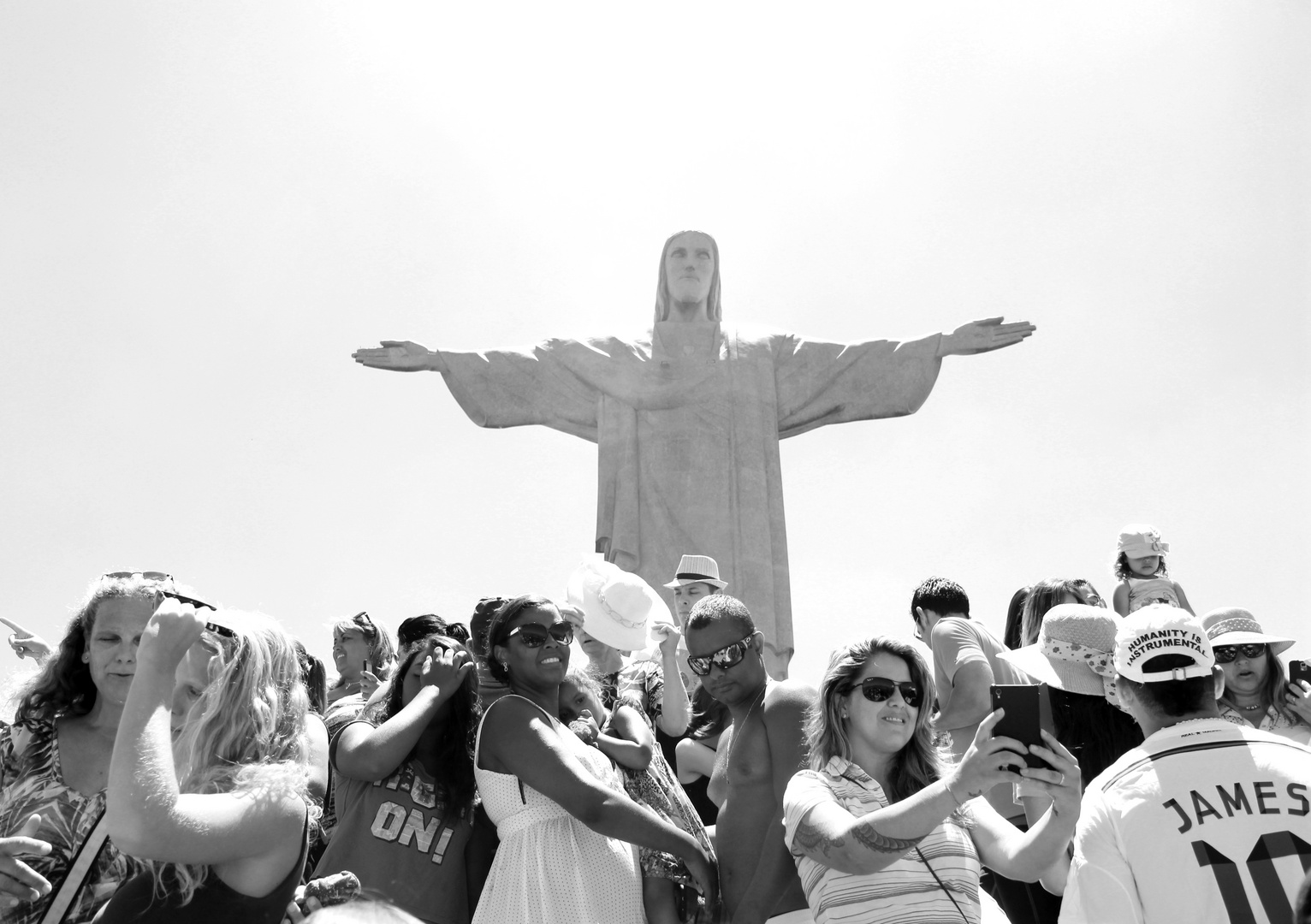 Tourists @ Cristo Redentor, Rio de Janeiro, Brazil