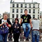 tourists in Paris