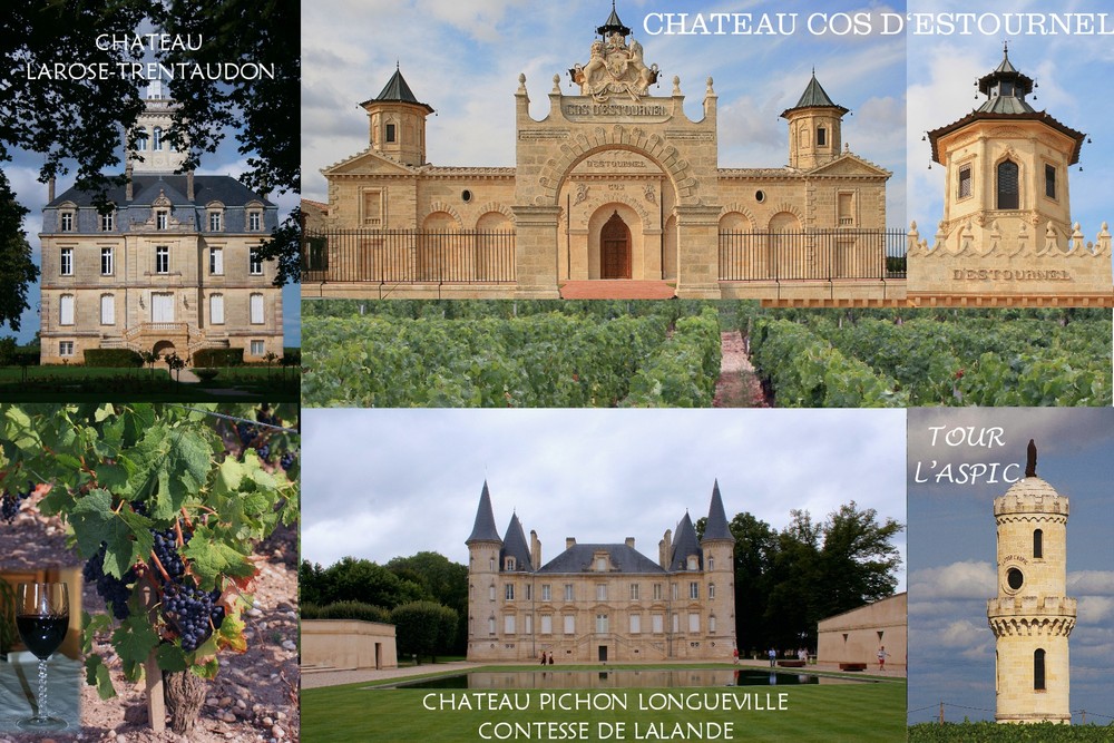 Tournée des Châteaux du médoc