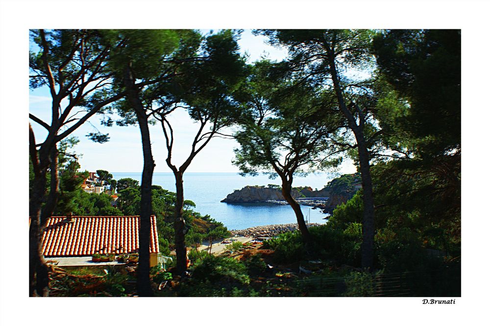 Tout au long de la côte bleue.