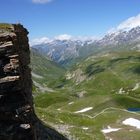 tout en bas: pralognan la vanoise, vue du refuge de peclet poslet