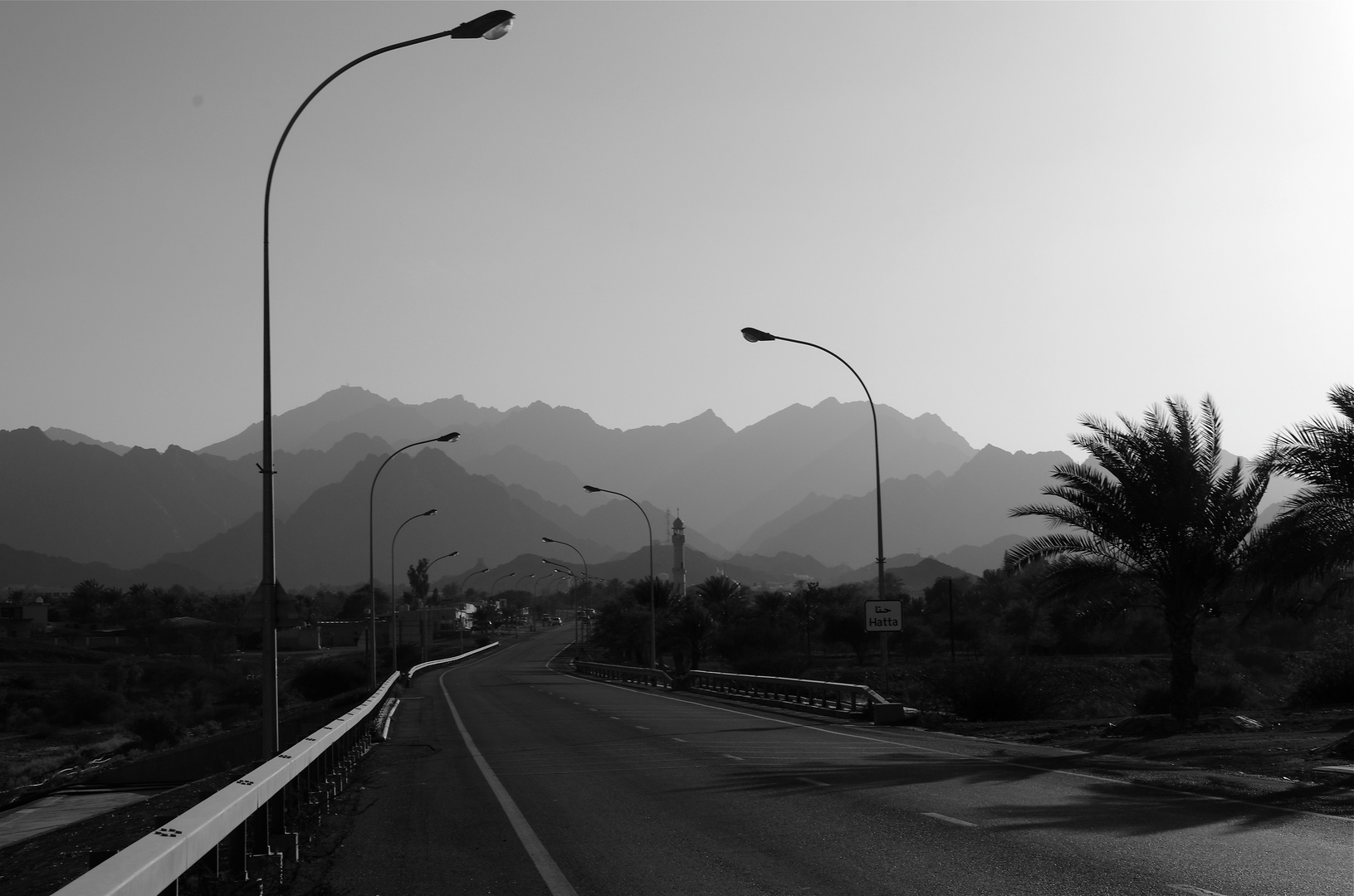 Towards the mountains