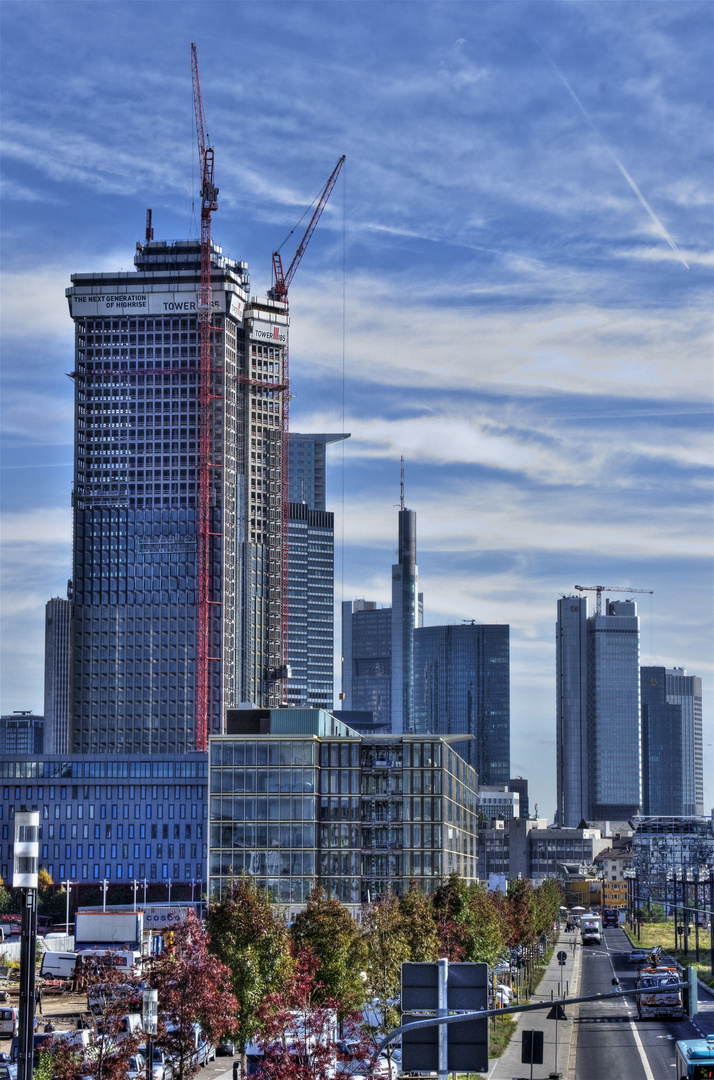 Tower 185 Frankfurt am Main HDR