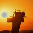 Tower bei Sonnenuntergang