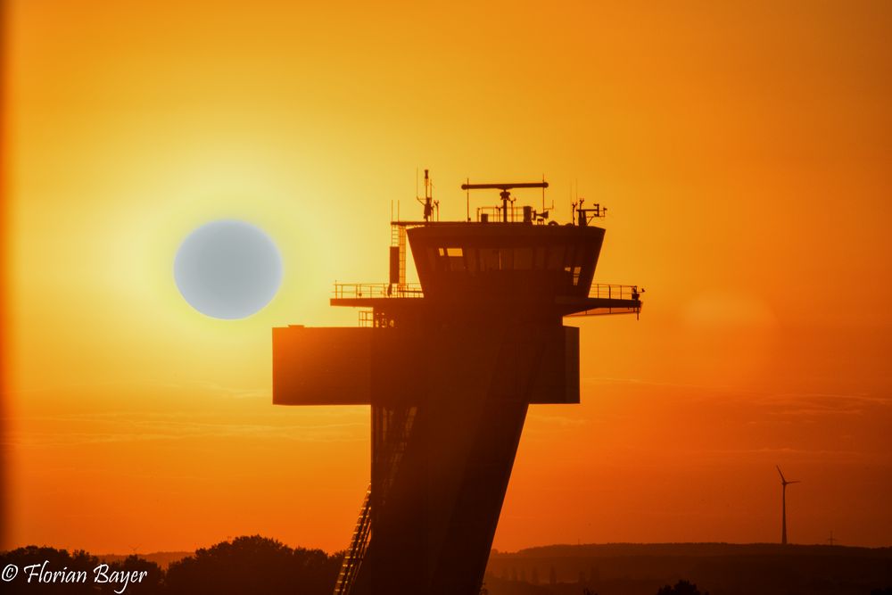 Tower bei Sonnenuntergang